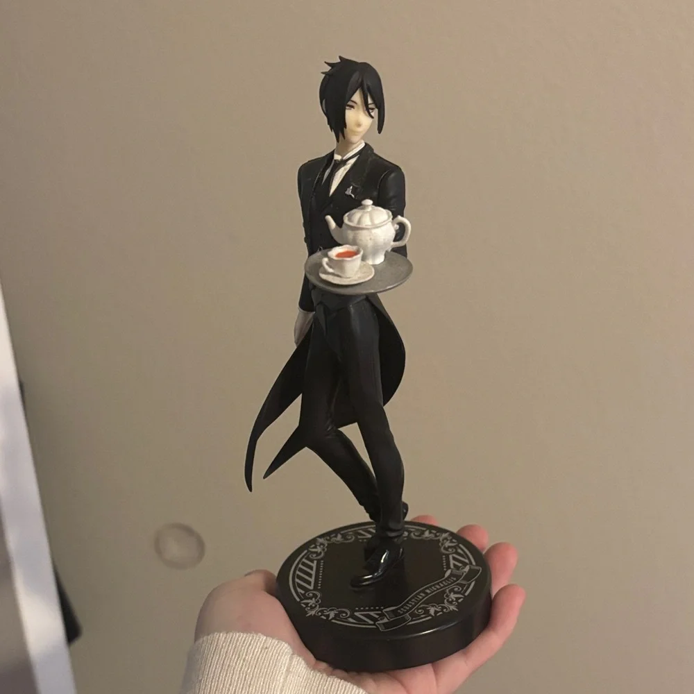 Black Butler Figure with Tea Set Sebastian Michaels - Picture 1 of 5